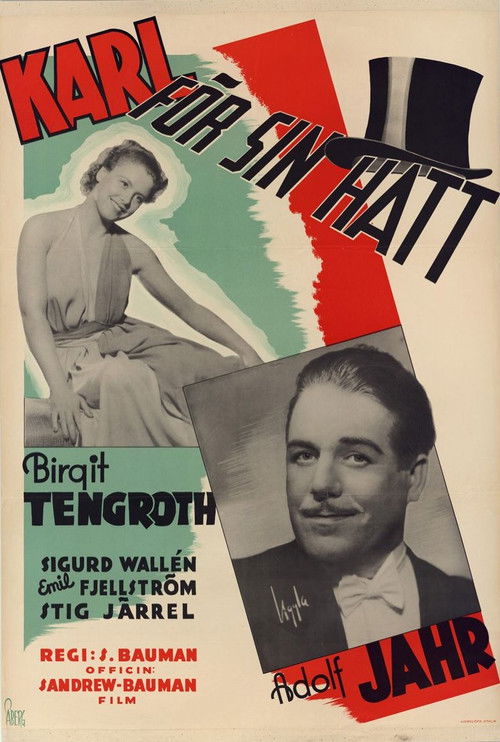 Karl för sin hatt (1940) poster