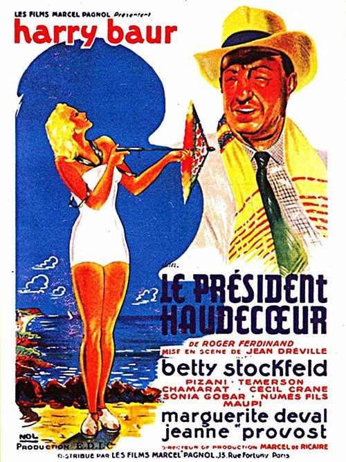 President Haudecoeur (1940) poster