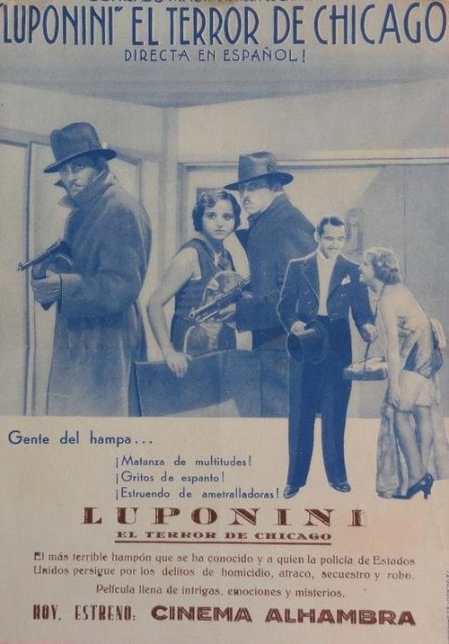 Luponini (El terror de Chicago) (1935) poster