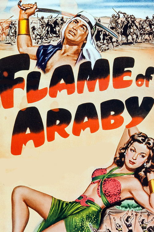 Flame of Araby (1951) poster
