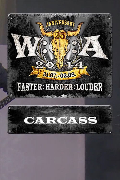 Carcass: Wacken Open Air (2014) poster