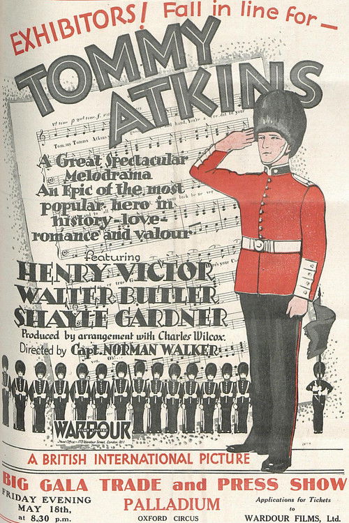 Tommy Atkins (1928) poster