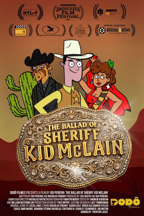 The Ballad of Sheriff Kid McLain (2024) poster