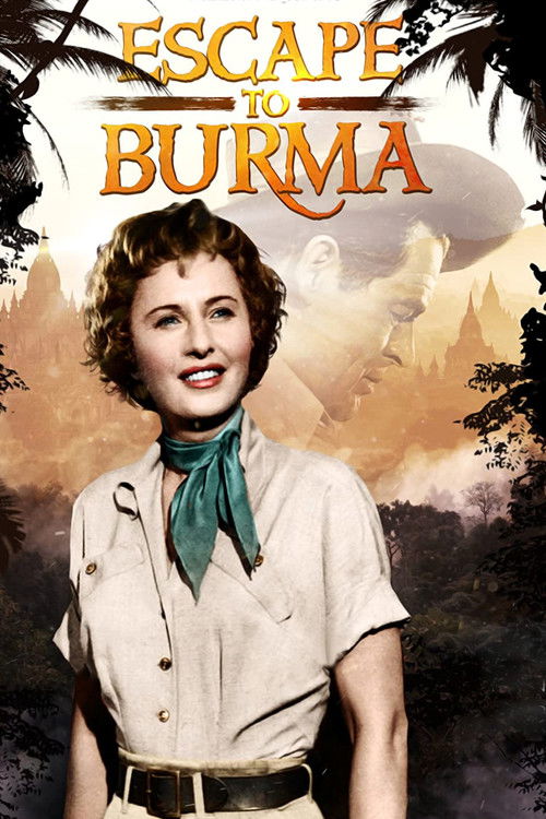 Escape to Burma (1955) poster