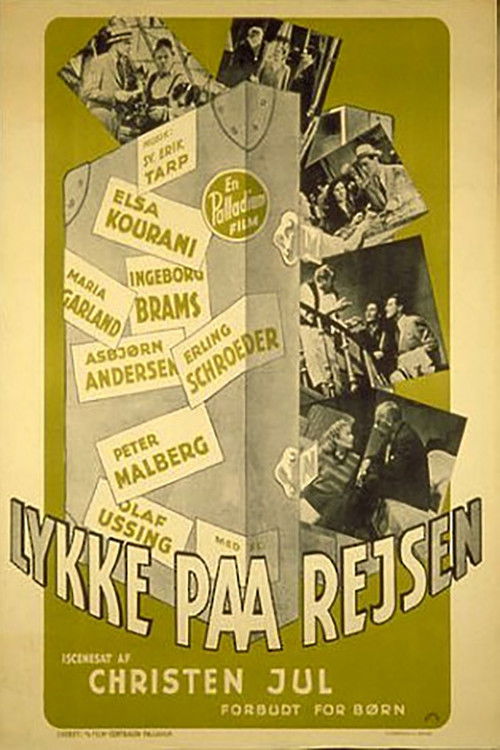 Lykke paa rejsen (1947) poster