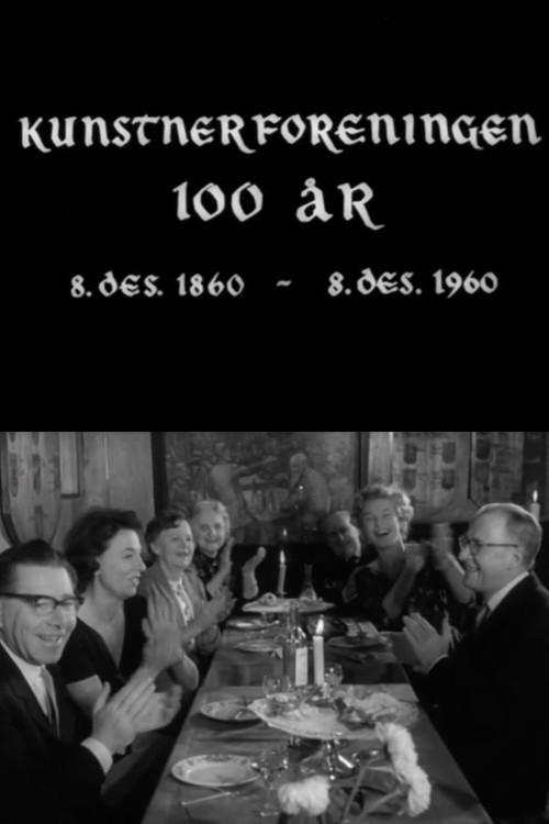 Oslofilm: Kunstnerforeningen 100 år (1960) poster