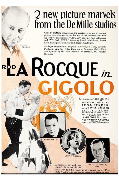 Gigolo (1926) poster