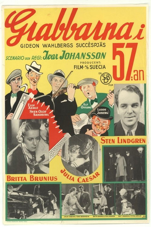 Grabbarna i 57:an (1935) poster