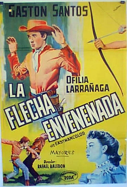 La flecha envenenada (1957) poster
