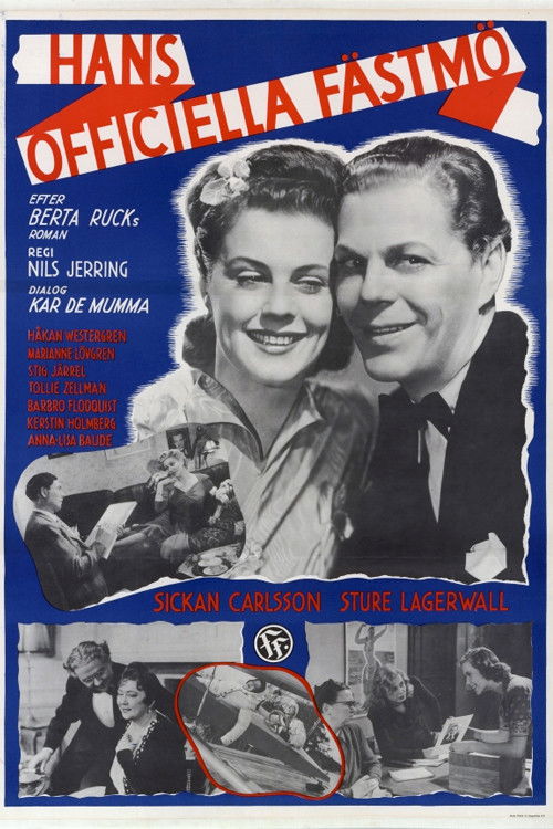 Hans officiella fästmö (1944) poster