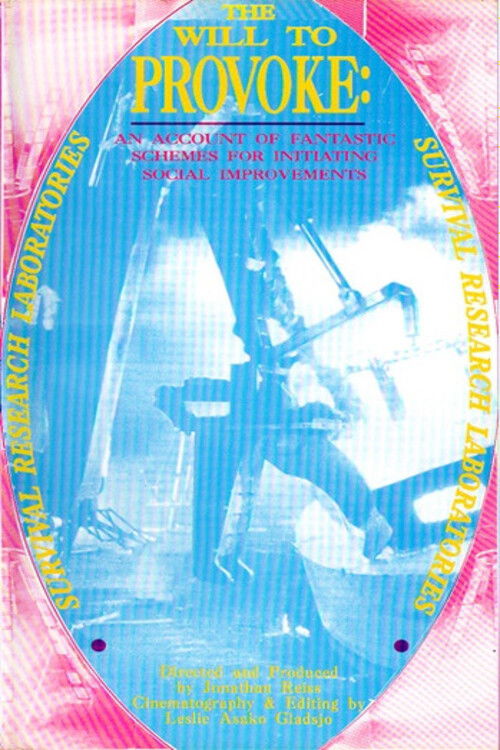 The Will To Provoke: An Account Of Fantastic Schemes For Initiating Social Improvements (1989) poster