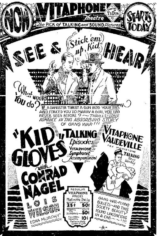 Kid Gloves (1929) poster