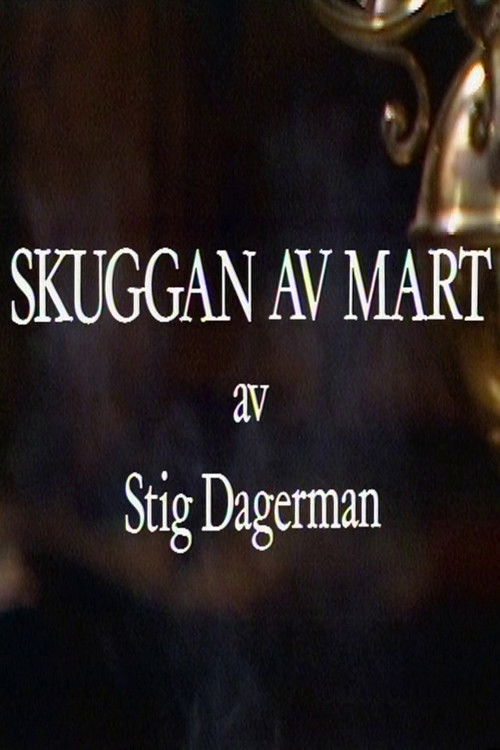 Skuggan av Mart (1983) poster