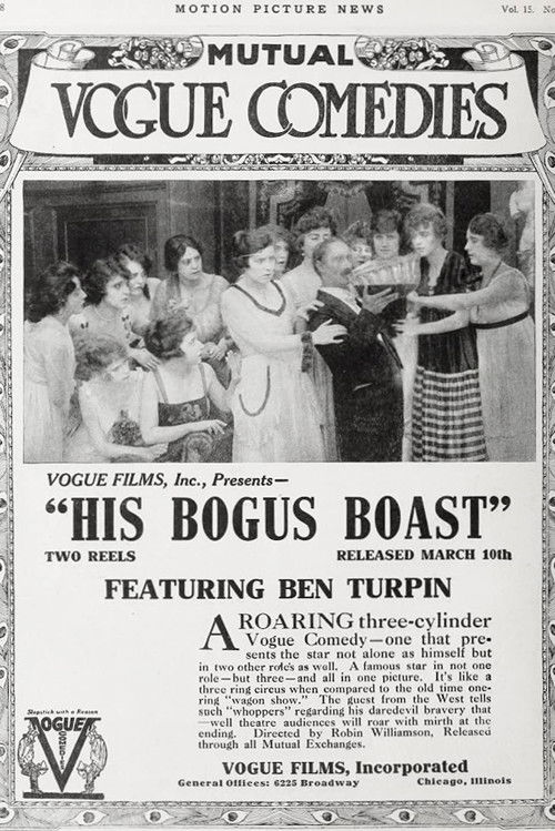 His Bogus Boast (1917) poster