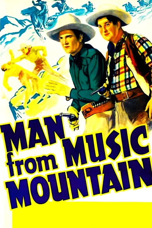 Man from Music Mountain (1938) poster