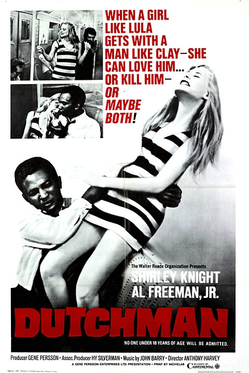 Dutchman (1966) poster