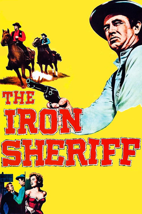 The Iron Sheriff (1957) poster