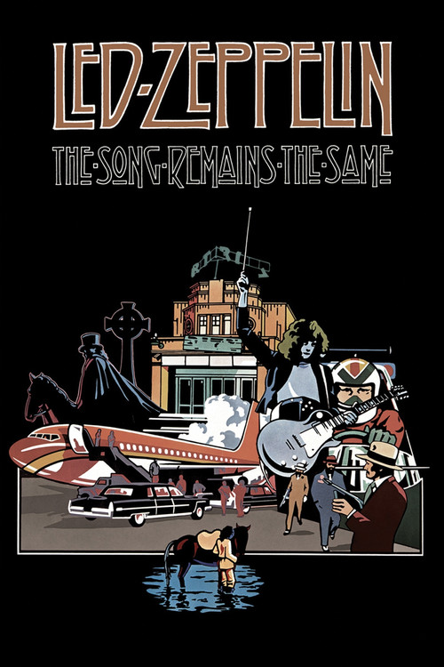 Led Zeppelin - The Song Remains the Same (1976) poster