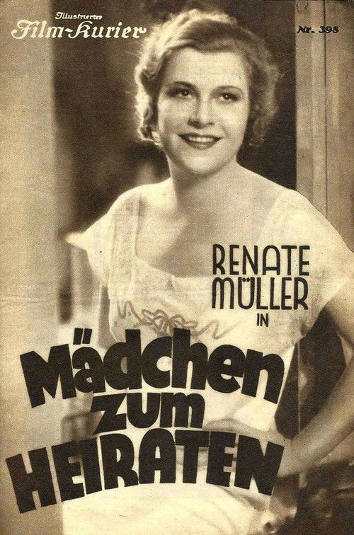 Mädchen zum Heiraten (1932) poster
