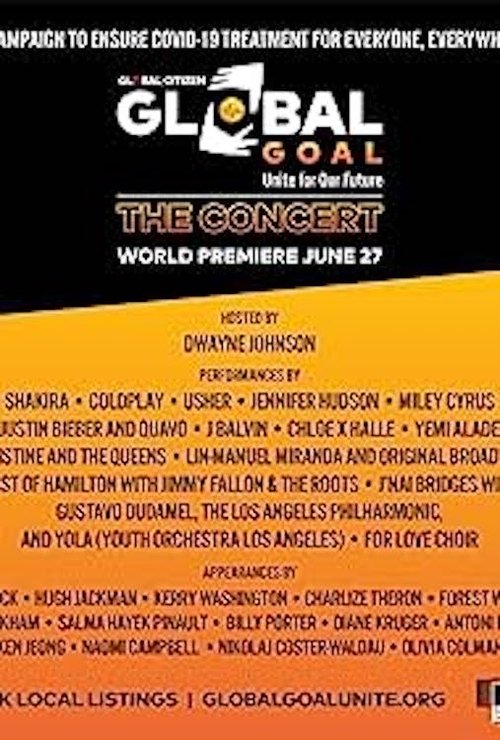 Global Goal: Unite for Our Future | The Concert (2020) poster