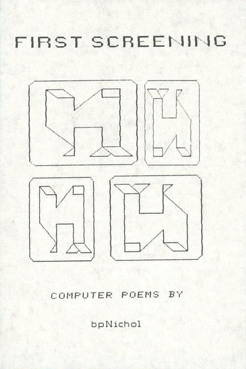 First Screening: Computer Poems (1984) poster