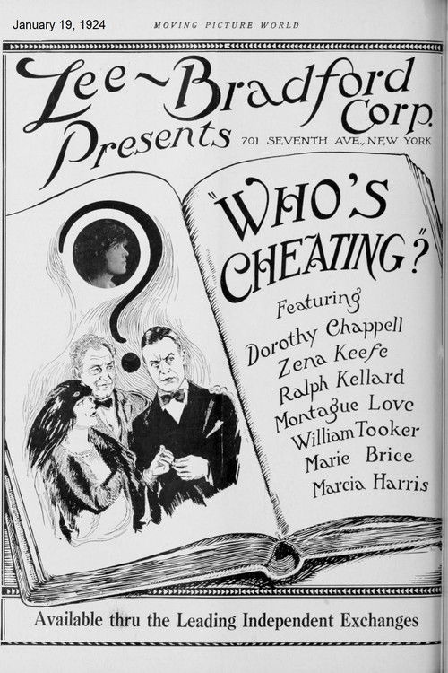 Who's Cheating? (1924) poster