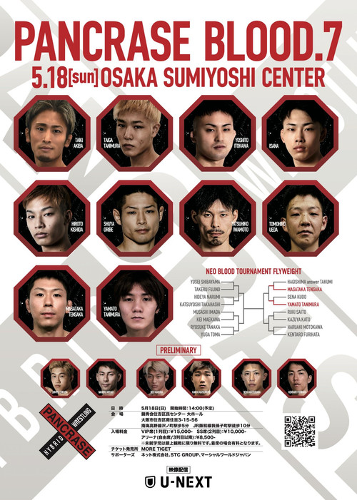 PANCRASE BLOOD 7 (2025) poster