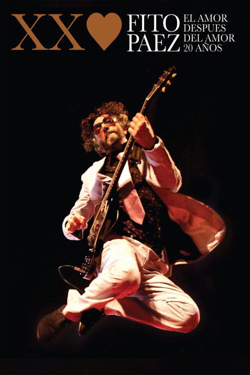 Fito Páez Love After Love XX years (2012) poster