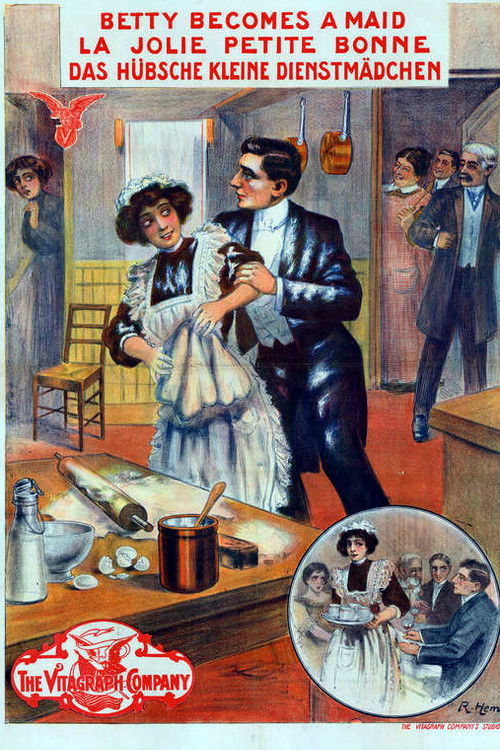 Betty Becomes a Maid (1911) poster
