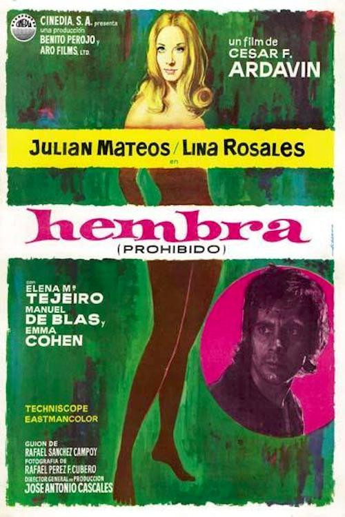 Hembra (1970) poster
