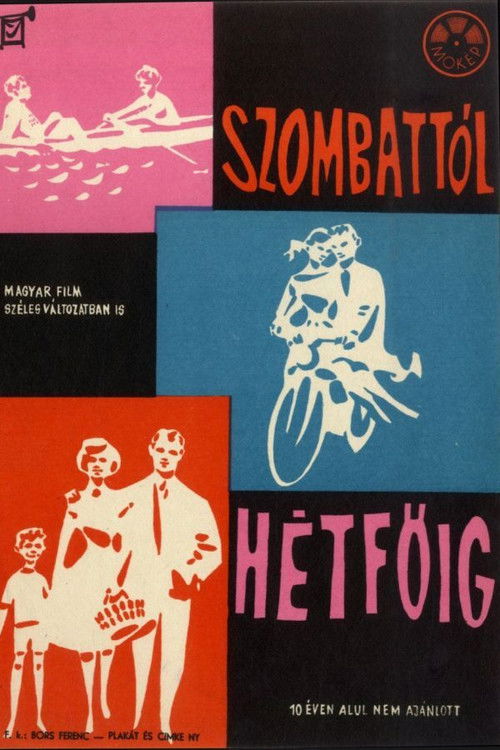 Szombattól hétföig (1959) poster