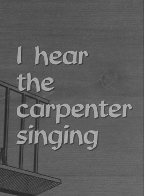 I Hear the Carpenter Singing (1963) poster