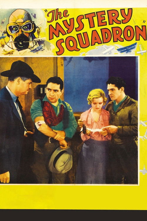 The Mystery Squadron (1933) poster