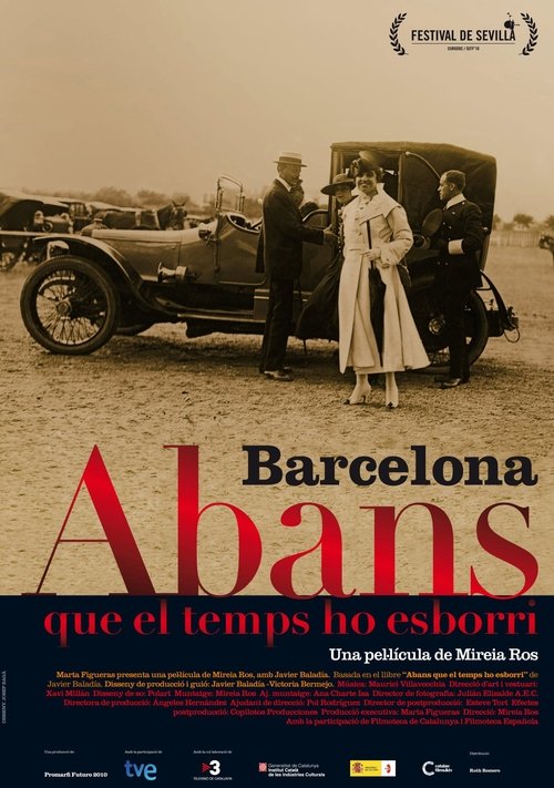 Barcelona, abans que el temps ho esborri (2011) poster