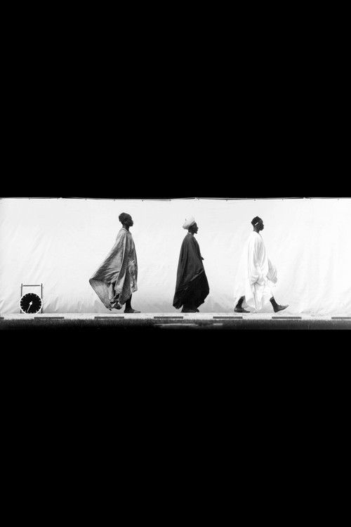 Démarche de Musulmans de Saint-Louis, Exposition Ethnographique de L'Afrique Occidentale à Paris (1895) poster