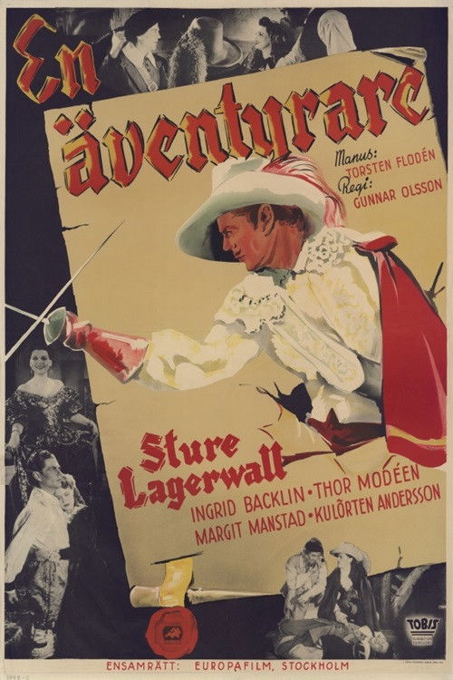 En äventyrare (1942) poster