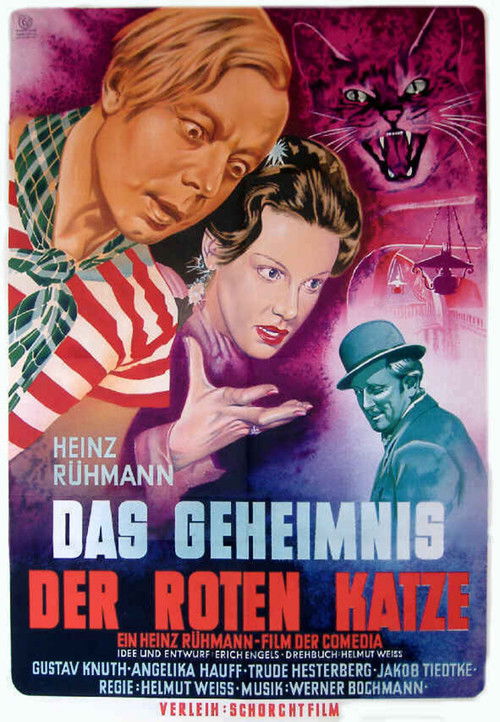 Das Geheimnis der roten Katze (1949) poster