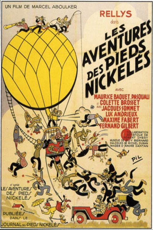 Les Aventures des Pieds-Nickelés (1948) poster