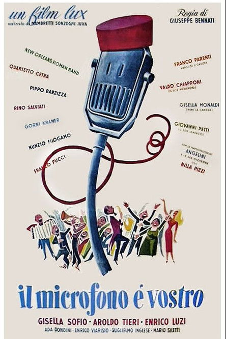 Il microfono è vostro (1951) poster