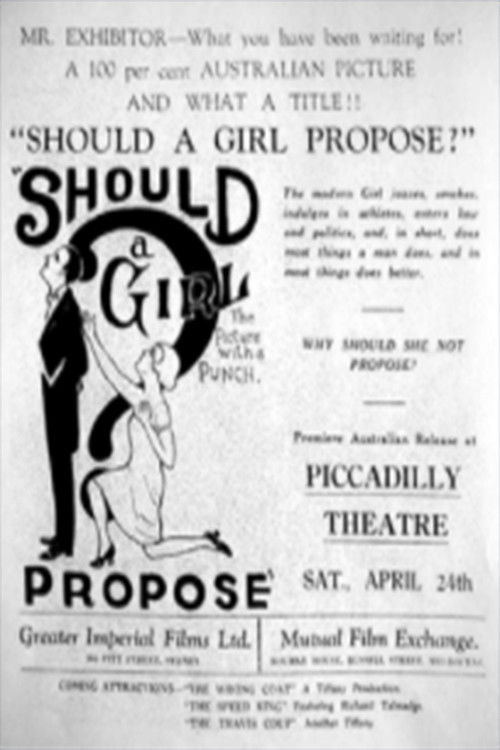 Should a Girl Propose? (1926) poster