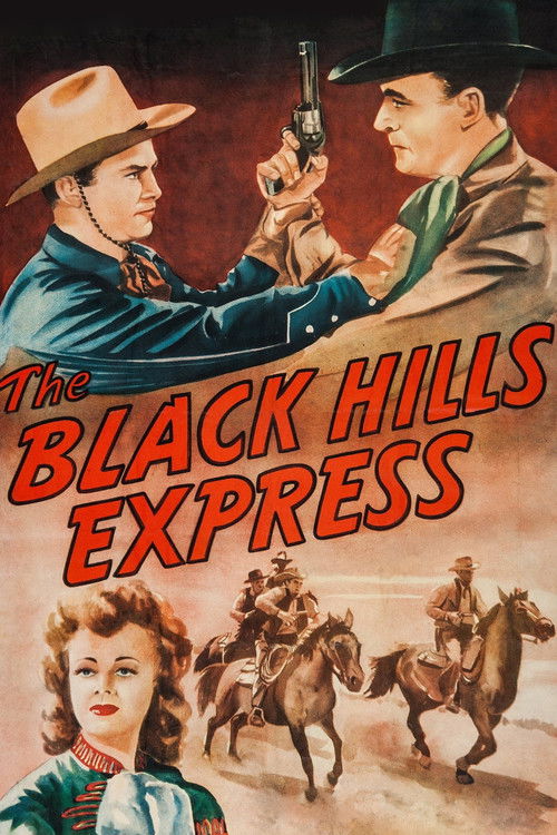 Black Hills Express (1943) poster