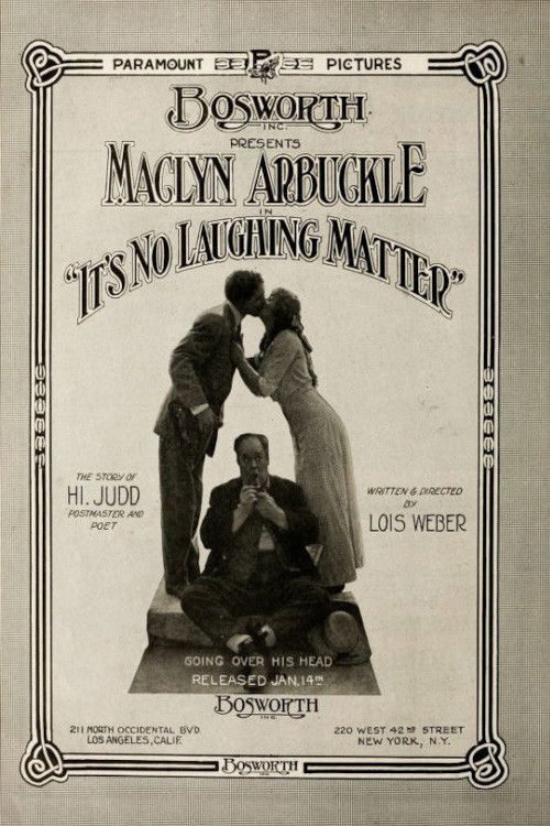 It's No Laughing Matter (1915) poster