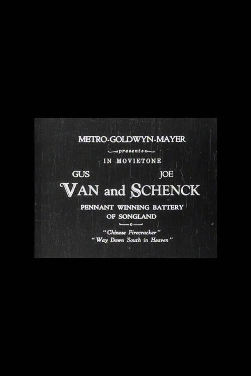 Van and Schenck: Pennant Winning Battery of Songland (1927) poster