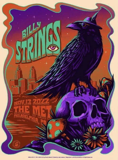 Billy Strings | 2022.11.13 — The Met - Philadelphia, PA (2022) poster