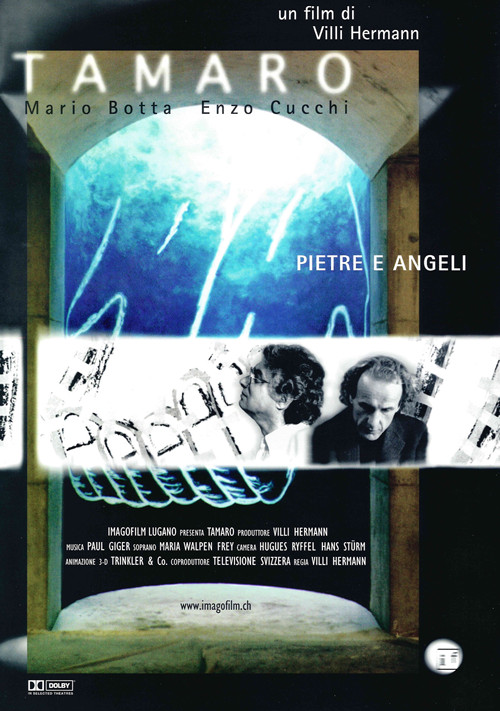 TAMARO. Stones and Angels. Mario Botta Enzo Cucchi (1998) poster
