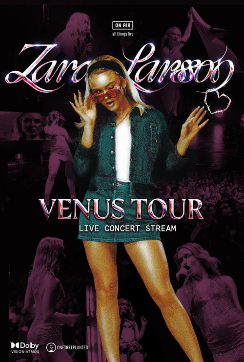 Zara Larsson 'Venus Tour' (2024) poster