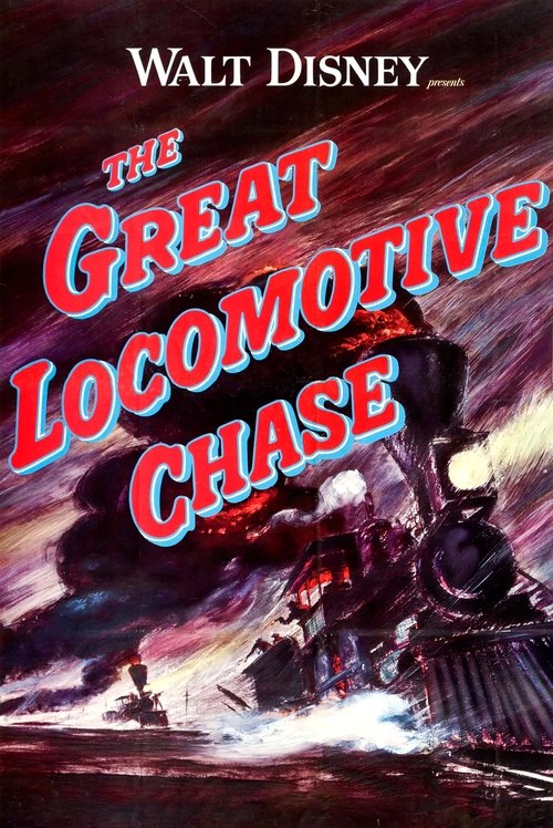 The Great Locomotive Chase (1956) poster