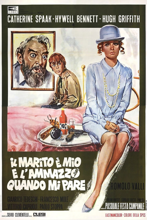 Il marito è mio e l'ammazzo quando mi pare (1968) poster