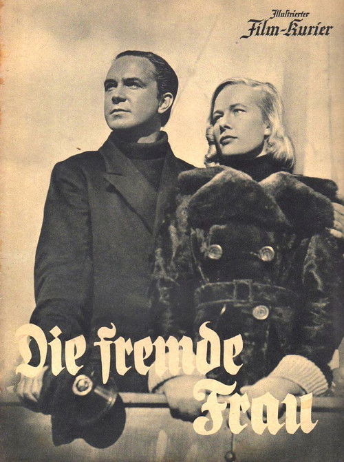 Die fremde Frau (1939) poster