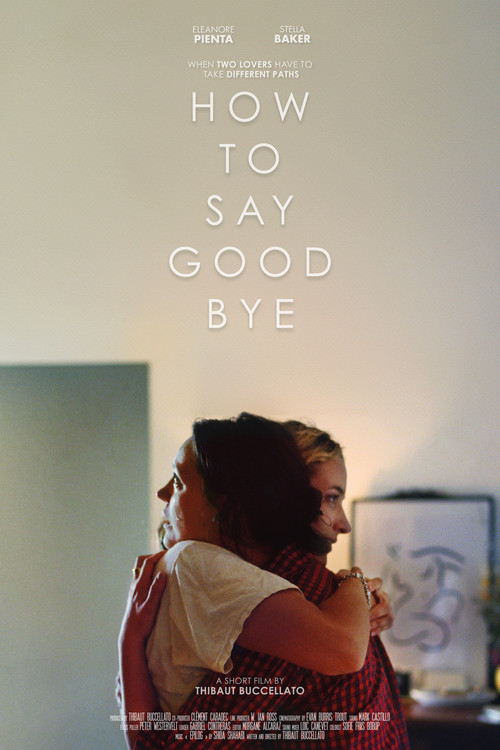 How to Say Goodbye (2025) poster